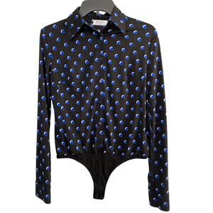 NWOT Bailey 44 Body Language Polka Dot Bodysuit Size Small